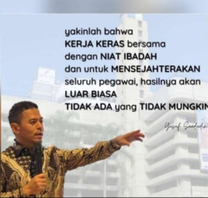 Paparan & Arahan Yusuf Saadudin (Alm) Ke Segenap Pegawai bank bjb, Sangat Menyentuh Hati Yang Paling Dalam.