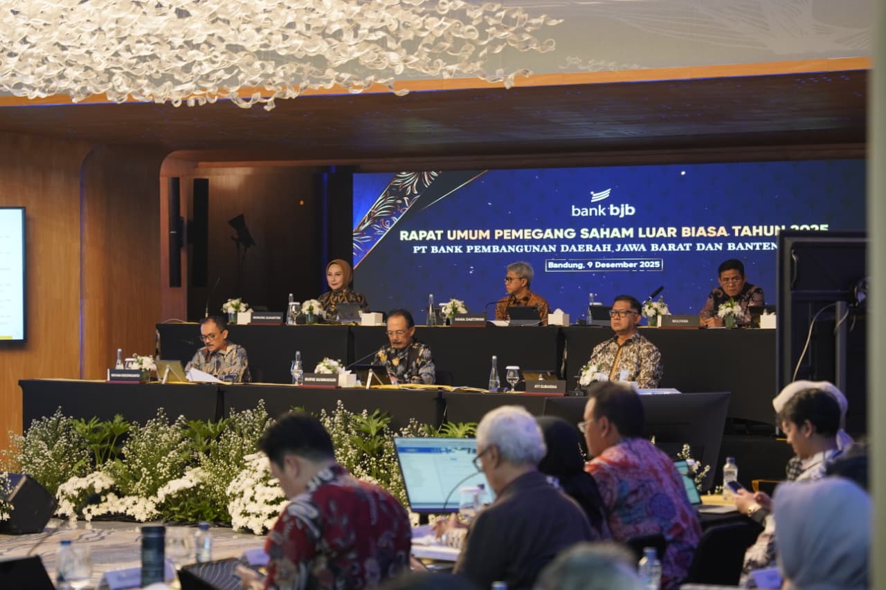 bank bjb Mantapkan Arah Kepemimpinan dan Tata Kelola Perusahaan Melalui RUPS LB 2025