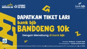 Kesempatan Terbatas, bank bjb Buka Promo Tiket Lari Bandoeng 10K untuk Nasabah