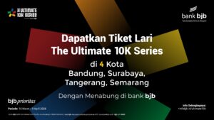 bank bjb Hadirkan Promo Bundling Ultimate 10K, Cara Mudah Dapat Tiket Lari Sambil Menabung