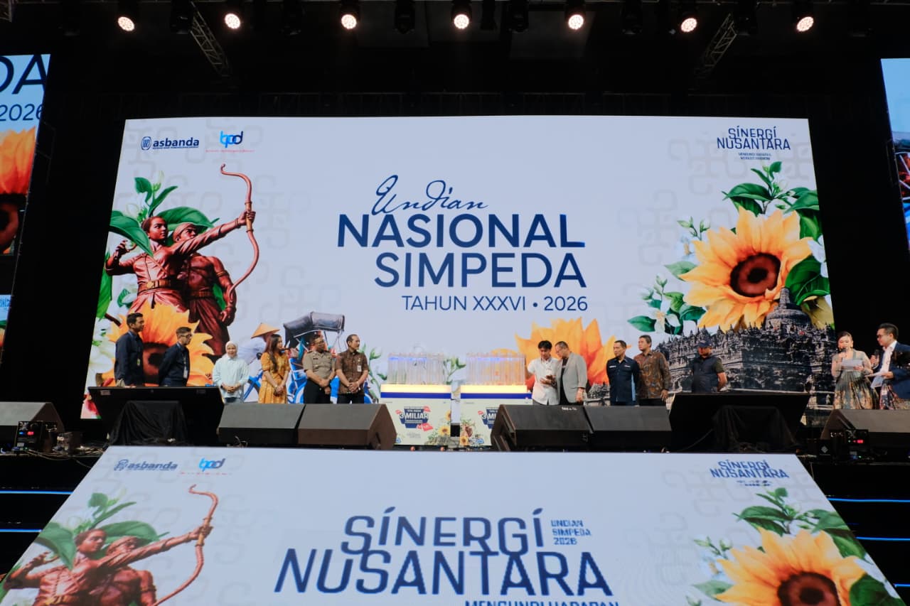 Undian Simpeda 2026, Momentum Asbanda Dorong Ekonomi Daerah melalui Inovasi Pembiayaan.