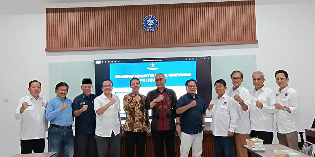 Ahmad Munir Pimpin Delegasi Kunjungi IPB, Buka Akses Beasiswa Pascasarjana untuk Wartawan
