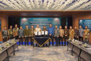 Akselerasi Pertumbuhan Ekonomi Jawa Barat, bank bjb Perkuat Sinergi Strategis dengan Whuush Ojol, KADIN Jabar, dan MUJ