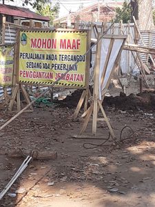 Benarkah, Proyek Pergantian Jembatan Munjul 2 Bojongsoang Atau Jembatan Jl. Laswi Jelekong Hati-hati Jika Salah Gubernur Jabar Bisa Murka.