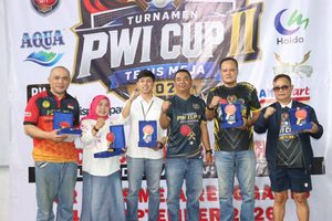 Turnamen Tenis Meja PWI Cup II Diikuti Ratusan Atlet Dari Berbagai Daerah