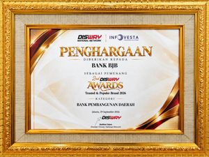 bank bjb Perkuat Posisi Merek melalui Penghargaan Trusted & Popular Brand 2026